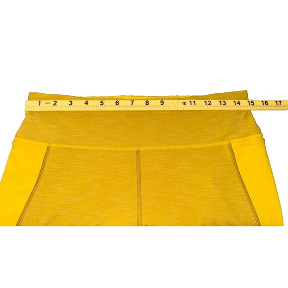 Lululemon Early Extension High-Rise Tight *28" Fools Gold /Honey Lemon Size 12 - Picture 7 of 8